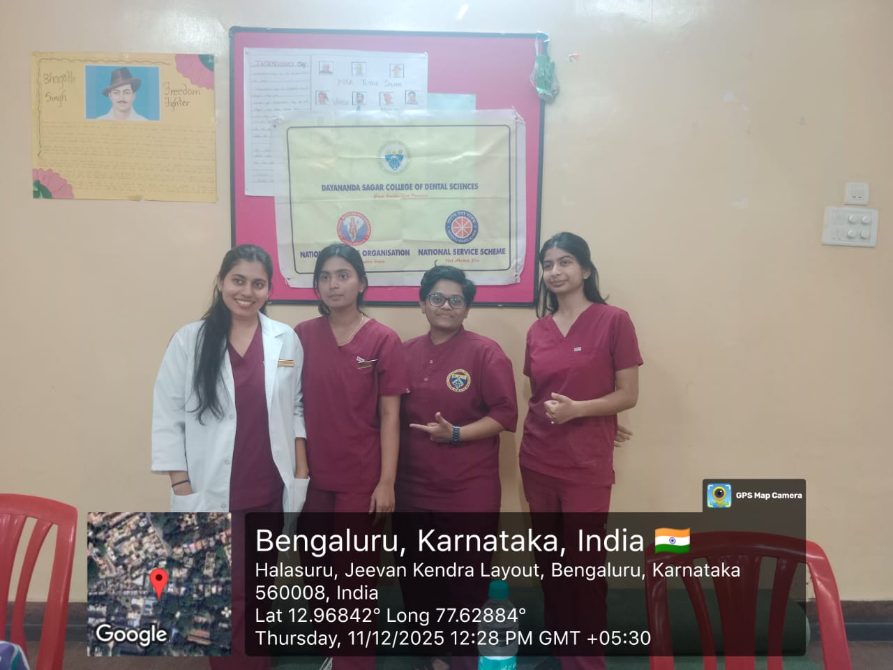 Dental screening at St Meera's School